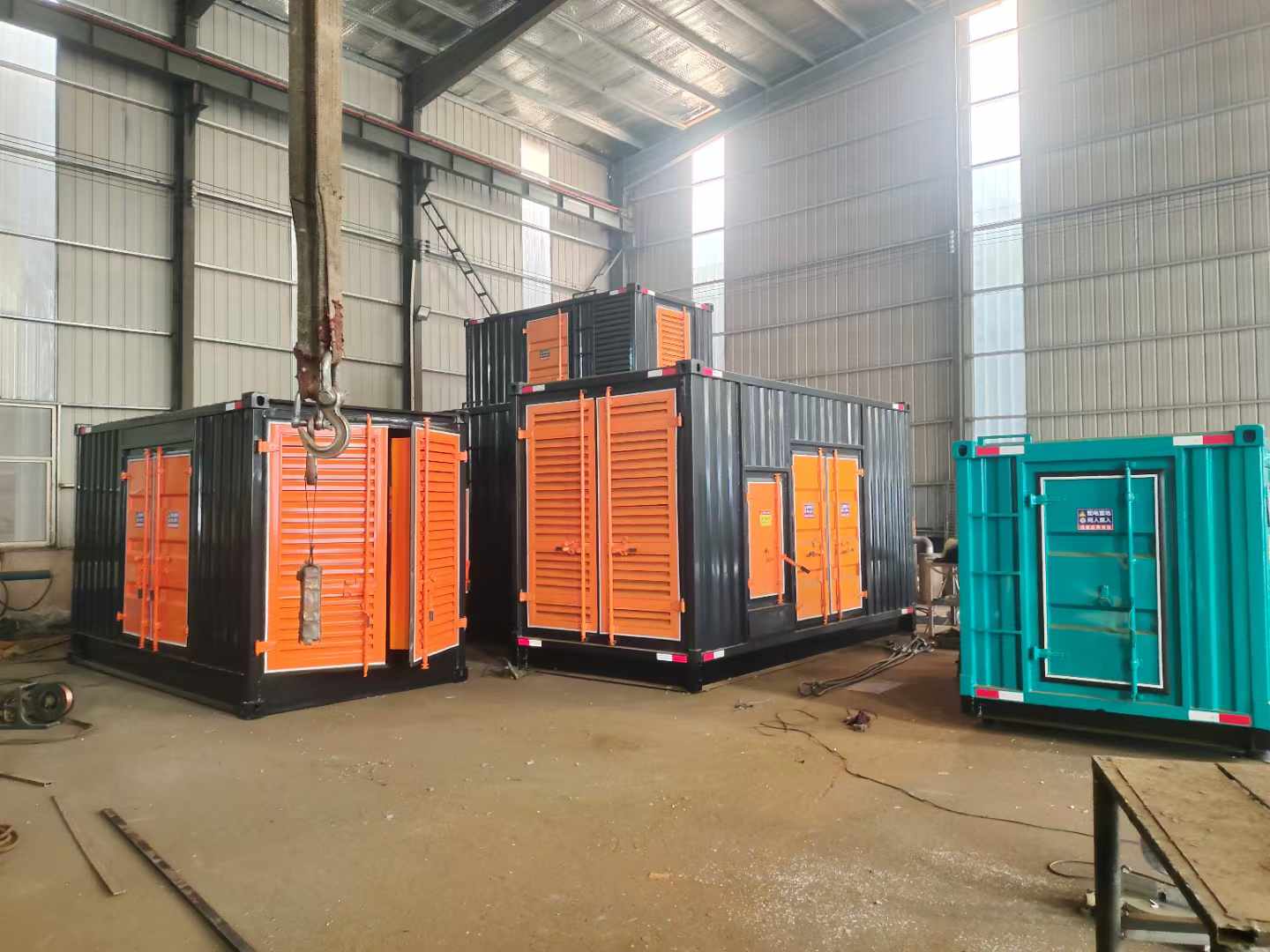 北川500kw柴油发电机组可以带动多少功率设备？